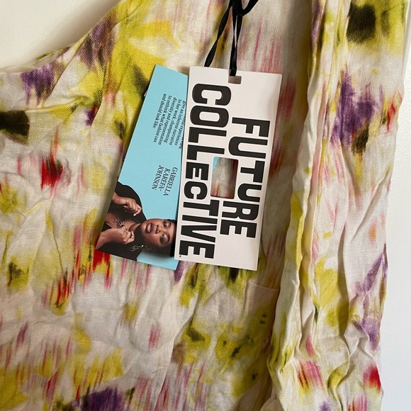 Target Future Collection Floral One shoulder Midi Dress - Picture 8 of 8